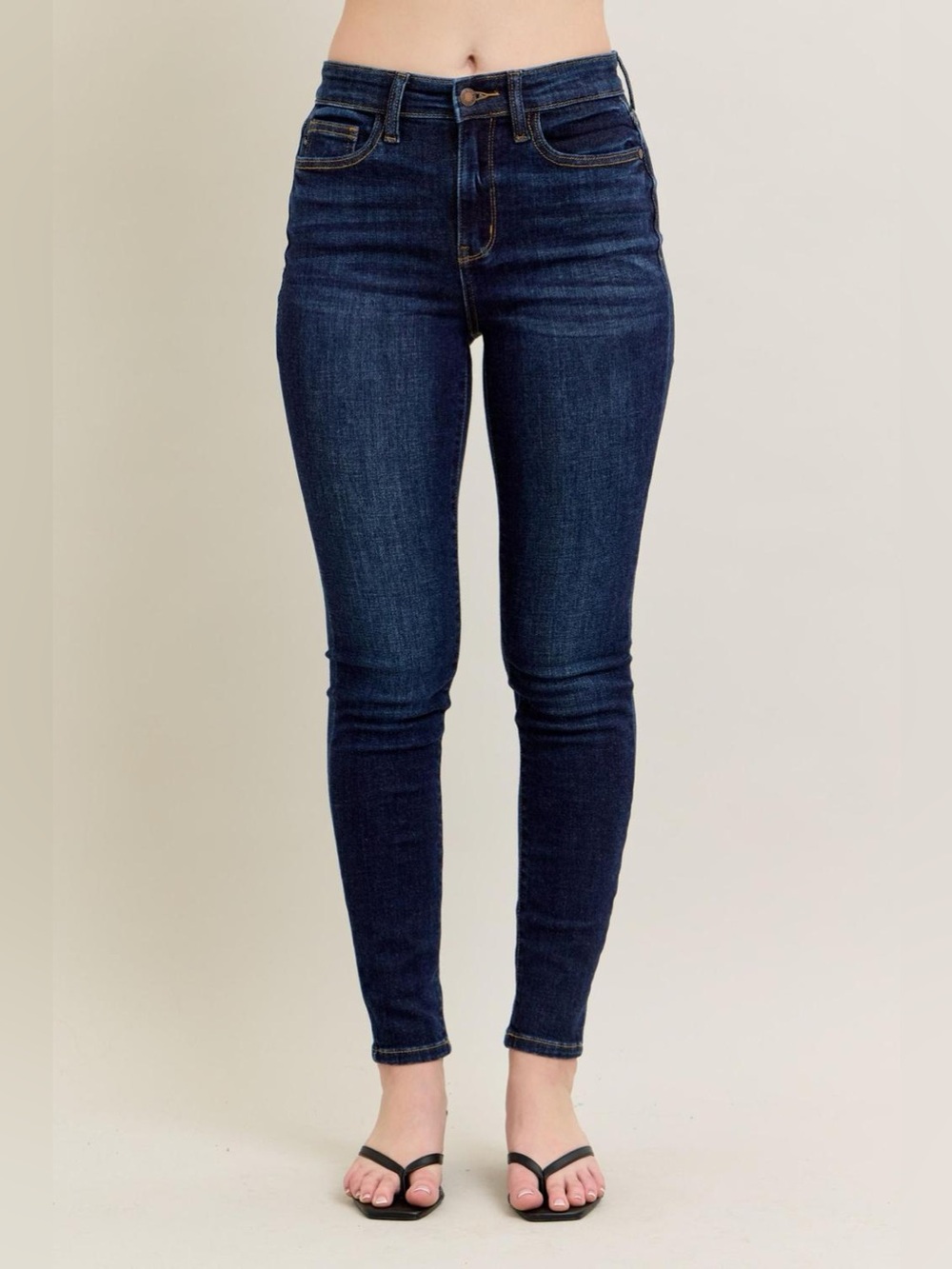 Judy Blue High Waist Handsand Skinny Denim Jeans